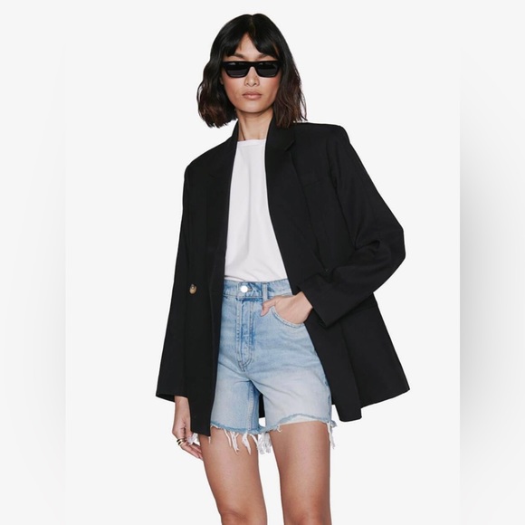 Anine Bing Pants - ANINE BING - KIT SHORT - EASY BLUE